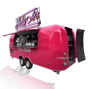 Remolque de Acero Inoxidable Popular y Eficaz para Kiosco de Barbacoa, Carro de Palomitas de Maíz Ambulante, Equipo de Restaurante para Food Truck - Product Image 5