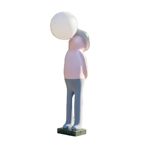 Escultura Luminosa de Fibra de Vidrio Personalizada, Figura de FRP de 83 cm con Lámpara LED para Decoración Artística de Centros Comerciales, Hogares y Tiendas - Product Image 1