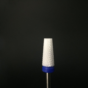 Fresa per Unghie in Ceramica, Punta Piatta e Conica, Rosa, Utensile Rotante per Manicure, Pedicure, Cuticole e Lucidatura Gel - Product Image 5