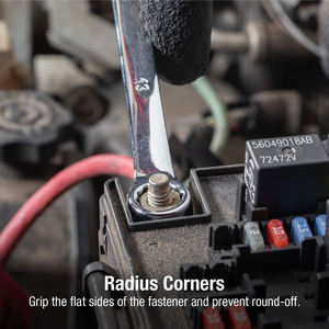 Jeu de 14 clés mixtes CRV métriques dynamométriques jeu de clés outils <span class=keywords><strong>machiniste</strong></span> clé à douille écrou tournevis kit d'outils de réparation - Product Image 4