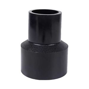 Acoplamiento Reductor de HDPE, Conector de Fusión a Tope/Fusión por Enchufe para Tuberías de Suministro y Drenaje de Agua - Product Image 1