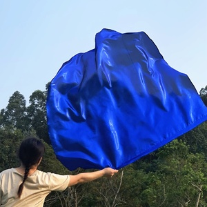 Banderas de Adoración Nayaking con Varillas Flexibles, Banderas de Danza con Alas de Ángel, Bandera de Danza de Iglesia, Semicírculo, 1 Bandera + 1 Palo - Product Image 6