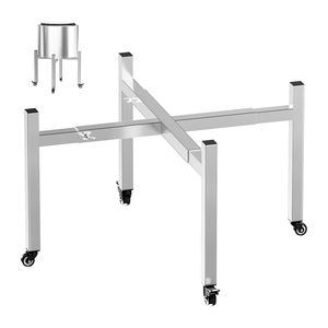 Firepit Stand Stainless <strong>Steel</strong> Adjustable Stand for Camping <strong>Outdoor</strong> <strong>Fireplace</strong> Stand for Solo Stove Bonfire - Product Image 1