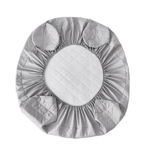 Sábanas Ajustables de Poliéster Gris Impermeables Personalizadas para Hogar, Hotel, Hospital, Elásticas, Ecológicas, Duraderas, Lavables, para Todas las Estaciones, Varias - Product Image 5