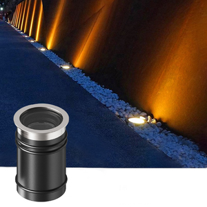 Outdoor Landscape <b>Lighting</b> 5W LED Polarized Dimmable Underground Lamp IP67 Waterproof Aluminum Mini Underground <b>Deck</b> Light - Product Image 1