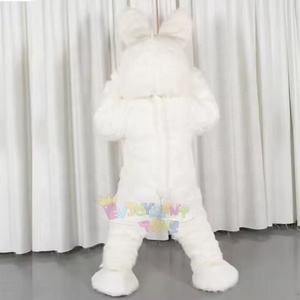 <span class=keywords><strong>Costume</strong></span> da bambola animale cartone animato mascotte <span class=keywords><strong>coniglio</strong></span> <span class=keywords><strong>bianco</strong></span> Super carino - Product Image 5