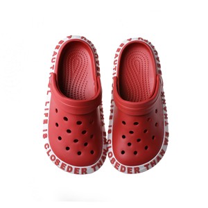 Sepatu Clogs <span class=keywords><strong>EVA</strong></span> Tertutup Model Musim Panas Grosir dengan Logo Merek, Sepatu Taman Modis untuk Pria, Wanita, dan Anak-Anak - Product Image 2