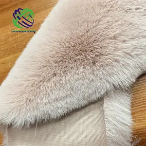 Hot Sale Softly 10mm 15mm 20mm 30mm Rabbit Faux Fur Fabric For Garment Carpets Home Textile fake fur artificial fur