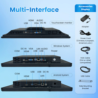 Écran tactile industriel tout-en-un PC 15/17/21,5 pouces Win10 haute compatibilité à réponse rapide