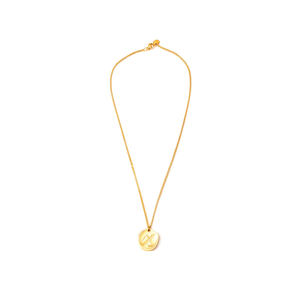 Collar con Colgante de Letra X de Acero Inoxidable de 1.9CM en Tono Dorado, Joyería de Moda para Mujer - Product Image 1