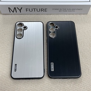 Funda de teléfono a prueba de golpes de Metal cepillado de alta calidad de lujo para Samsung Galaxy A55 A35 A15 A14 A13 A34 <span class=keywords><strong>A53</strong></span> <span class=keywords><strong>A54</strong></span> - Product Image 4