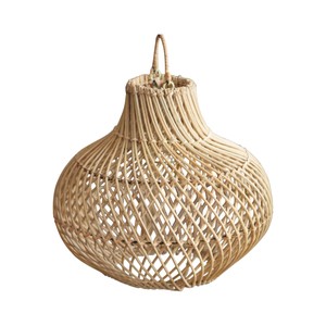 Handcrafted Bamboo/Rattan Coastal Indoor Modern Lampshade <b>Covers</b> Handmade Decorative Eco-Friendly OEM Custom Supplier - Product Image 4