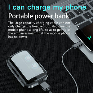 Auricolari TWS <span class=keywords><strong>M17</strong></span> con Cancellazione del Rumore e Power Bank, Cuffie Wireless di Alta Qualità per Gaming - Product Image 4