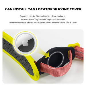 Accesorios duraderos personalizados para mascotas AirTag, <span class=keywords><strong>collar</strong></span> de perro inteligente de tela Oxford reflectante respetuoso con el medio ambiente - Product Image 4
