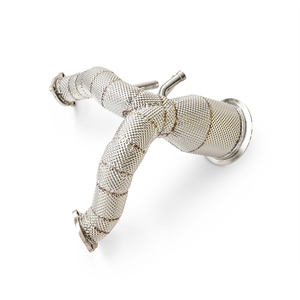 Tuyau de descente isolé haute performance 200 cellules sur mesure pour Porsche Cayenne 9YA 3.0T 2019-2024, ajustement OEM 1:1 - Product Image 2