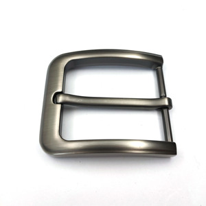 중국 공장 하이 퀄리티 및 내구성 서양 스타일 사용자 정의 로고 디자인 금속 핀 벨트 버클 남성 벨트 버클 - Product Image 2