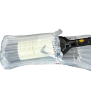 Sac gonflable personnalisé en colonne d'air pour bouteille de vin, emballage de protection antichoc en gros