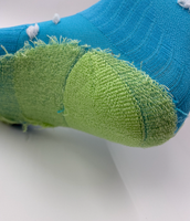 Chaussettes de sport de basket-ball d'élite en tricot personnalisées en gros, épaisses, en Spandex/Polyester/Coton, avec semelle en tissu éponge, anti-bactériennes