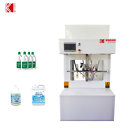 Super Résistance À La Corrosion Semi Automatique En Plastique Anti Corrosion Toliet Liquide Nettoyant Chlore Blanchiment Eau Machine De Remplissage