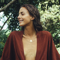 Collier ras du cou tendance en argent sterling 925 plaqué or véritable, chaîne figaro