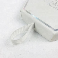 Boîtes cadeaux de luxe en carton hexagonales personnalisées pour bijoux, design sur mesure, vente en gros
