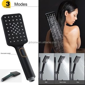 Квадратная насадка для душа с силиконовым распылителем - Product Image 5