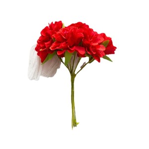 Estambres de Flores Artificiales y Hojas de Seda para el Día de San Valentín, Día de la Madre, Bodas, Coronas, Cajas de Regalo, Decoración, Venta al por Mayor - Product Image 4