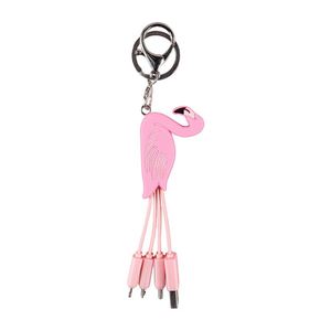 Cute Cartoon PVC Keyring Custom logo 3d Short Charger Data <b>Cable</b> for Girls Women - Product Image 1