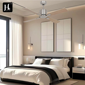 48 inch 52 inch 56 inch modern home silent decoration DC motor stainless steel 5-blade <b>remote</b> <b>control</b> Bldc <b>ceiling</b> fan - Product Image 6