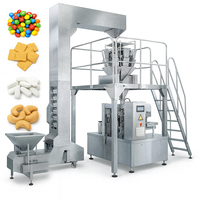 Machine d'emballage rotative automatique sous vide pour aliments Machine d'emballage de sac préfabriqué pour casse-croûte d'arachide et de noix pour ensilage de maïs