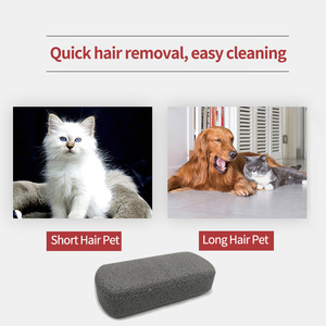 Chien chat animaux cheveux pour enlever les poils d'animaux pierre rouleau de brosse pour le nettoyage - Product Image 4