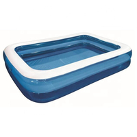 Jilong 10291 Aufblasbarer Rechteckiger Quadratischer Kunststoff-Swimmingpool Top-Seller B02 J für Kinder und Neugeborene aus PVC