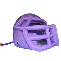 Casque de football américain gonflable personnalisé, tunnel sportif gonflable d'extérieur, tente gonflable, casque de football
