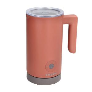 Tognana Electric Milk Frother <b>Apple</b> Red Plastic Stainless Steel 350Ml - Product Image 1