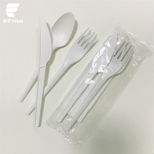 <span class=keywords><strong>Kit</strong></span> de repas <span class=keywords><strong>biodégradable</strong></span> compostable en PLA pour l'école - Product Image 2