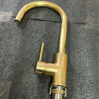 WEIHAO Robinet de salle de bain moderne en laiton non laqué à 2 poignées