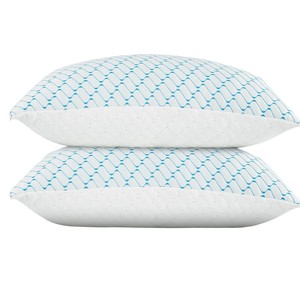 Almohada Corporal Moderna de Espuma Viscoelástica con Relleno Granulado de Rebote Lento DZ026, Forma Cuadrada, Tamaño Queen/King, 400 Hilos - Product Image 6