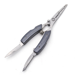 Fishing Plier Stainless Steel Multi Function Portable With Knife And Saw For Fishing - Product Image 2