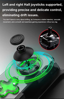 Manette de jeu sans fil rétractable Southwind BSp-D3 D7 à six axes avec détection de mouvement pour Android/iOS/PC/Switch Pro/