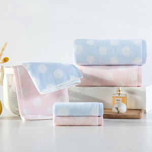 Serviette de bain pour enfants en pur coton 30x55 cm, couleur unie, douce pour la peau, usage domestique - Product Image 4