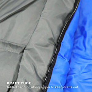 HOMFUL ถุงนอนคุณแม่แบบพกพาน้ำหนักเบา,ถุงนอนสำหรับแคมป์ปิ้งพร้อมฮู้ดแบบหูรูดสำหรับคุณแม่ - Product Image 5