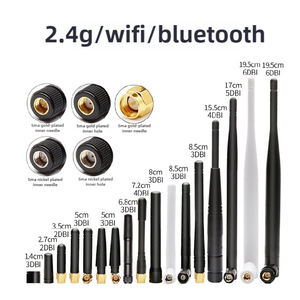 360 độ Dual Band Omni Directional <span class=keywords><strong>Receiver</strong></span> không dây 50 Dặm Dài phạm vi 5km 5dBi vịt cao su 2.4G 5.8G Router <span class=keywords><strong>Wifi</strong></span> Antenna - Product Image 4