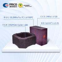 Brique réfractaire en corindon chromé à haute résistance aux scories, ultra pure Cr2O3-Al2O3, pour gazéificateur