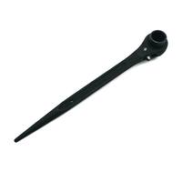 Kunci pas Ratchet dua ukuran, kunci pas semua hitam, pegangan Podger 17/19mm 17/21mm 19/21mm 19/22mm 7/24mm untuk alat tangan konstruksi perancah