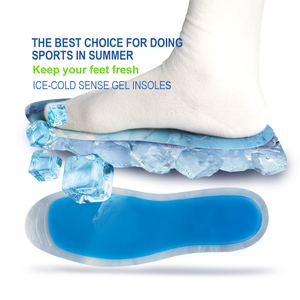Plantillas <span class=keywords><strong>de</strong></span> Gel Frío 99insoles para Deporte y Uso Diario, Ultrafinas, Transpirables, Alivio del <span class=keywords><strong>Dolor</strong></span> <span class=keywords><strong>de</strong></span> Fascitis, Recortables, Plantillas <span class=keywords><strong>de</strong></span> Gel Líquido Suave - Product Image 2