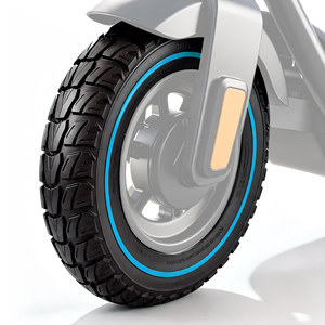 Pneu de Scooter 10 pouces 10x2.0 pneus tout-terrain solides squelette absorbant les chocs pour <span class=keywords><strong>Mi</strong></span> <span class=keywords><strong>Pro</strong></span> Gotrax G4 Hiboy <span class=keywords><strong>S</strong></span> pneu de Scooter électrique - Product Image 1
