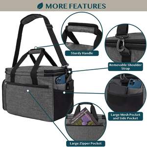 Free Sample Fashion Large Capacity <b>Women</b> Carry Beach Handbag <b>Gym</b> Tote <b>Bag</b> with Crossbody Toiletry <b>Bag</b> - Product Image 3