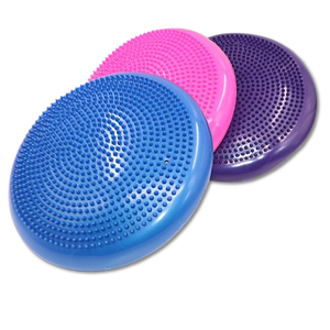 قرص توازن خفيف الوزن ممتاز من Cosmo لإعادة تأهيل اليوجا مضاد للإنزلاق مادة PVC متينة معدات تدريب منزلية/صالة ألعاب رياضية - Product Image 1