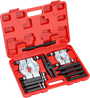 Kit de 12 extracteurs de roulements, extracteur de moyeu de roue et d'axe, kit séparateur de roulements avec mâchoires de 2 et 3 pouces