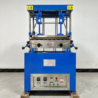 Machine de fabrication de supports d'œufs à double tête pour galettes, pour usine de snacks